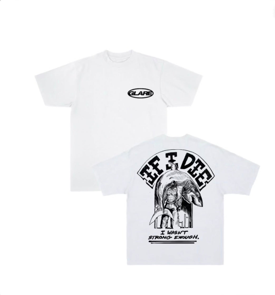 GlareArmy "If I Die" Oversized Box T-Shirt