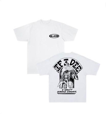 GlareArmy "If I Die" Oversized Box T-Shirt